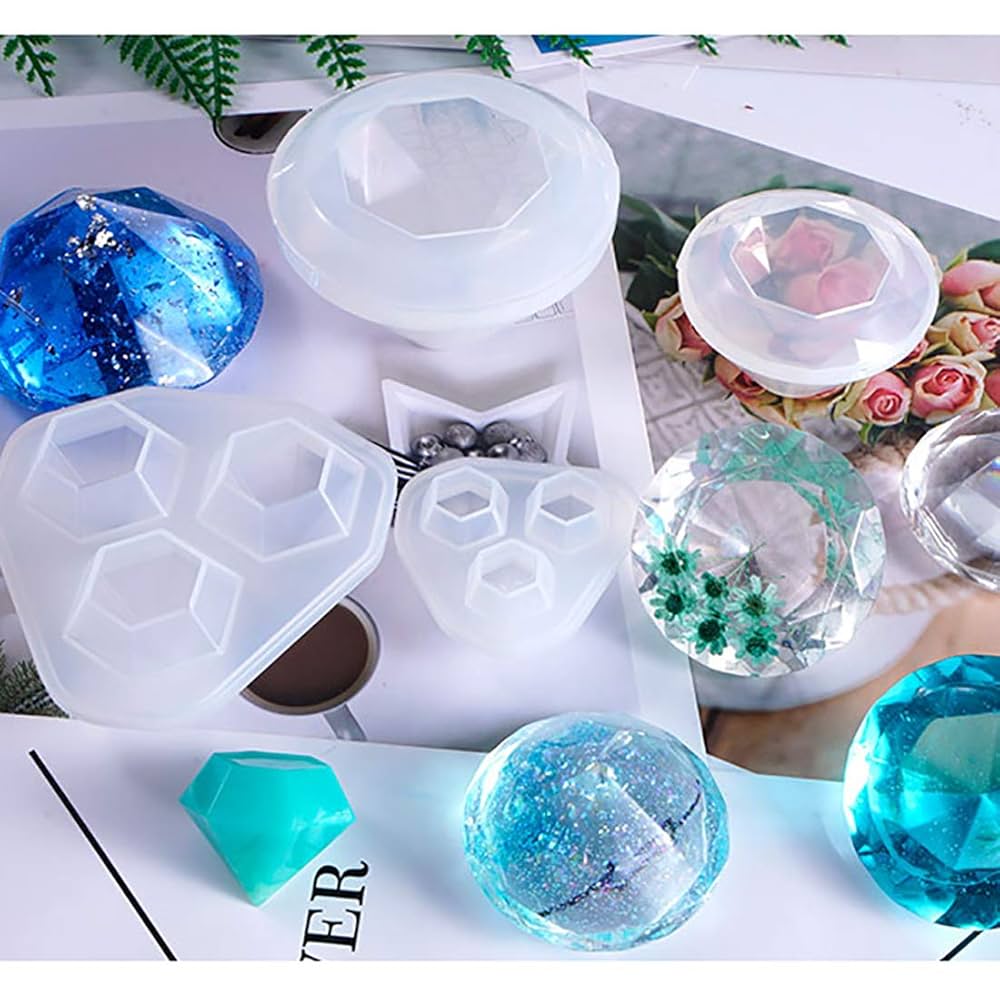 Amazon.co.jp: FineInno ダイヤモンド形 宝石 ダイヤ シリコン